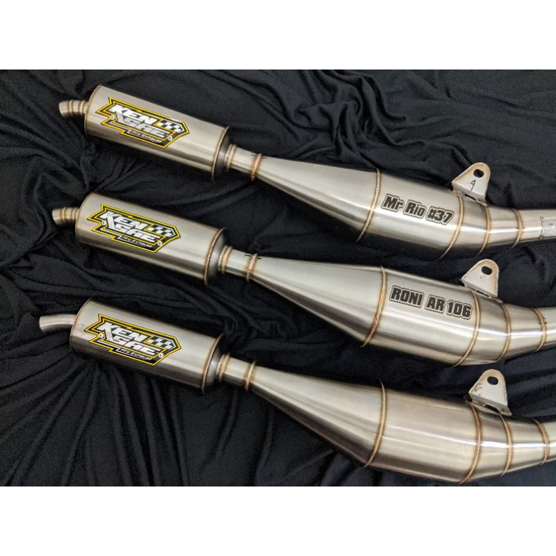 Knalpot racing fizr f1zr standar kensae pro exhaust suara garing khas NINJA