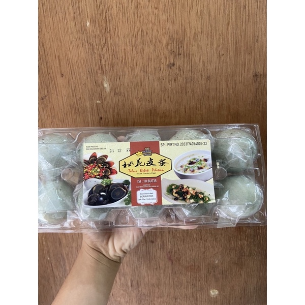 

Telor bebek phitan / pitan / pi dan皮蛋 10pc