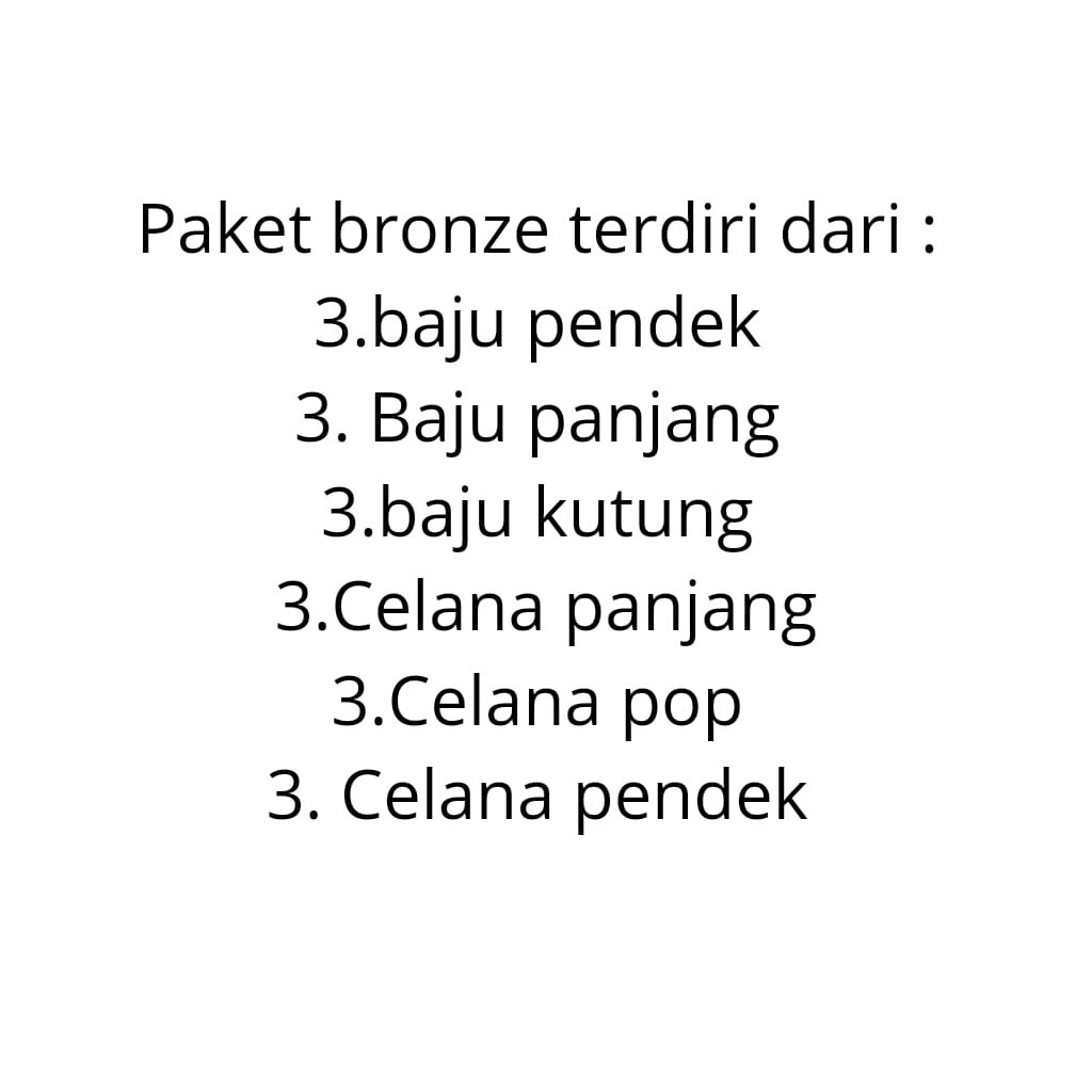 Paket Perlengkapan Baju Bayi Lengkap Set Gift