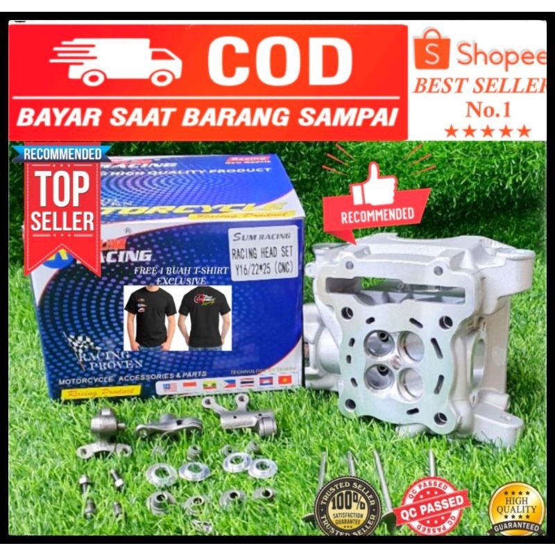 SUPER HEAD 22 25 R15VVA DAN BLOK iron forget 63 R15VVA XTR RACING SUM RACING