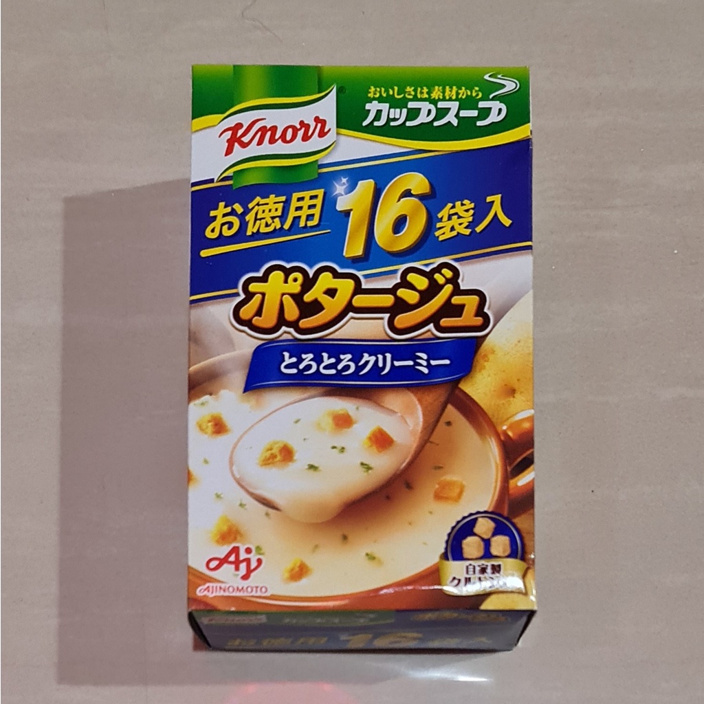 Knorr Cup Instant Soup Potage Japan 16 bags