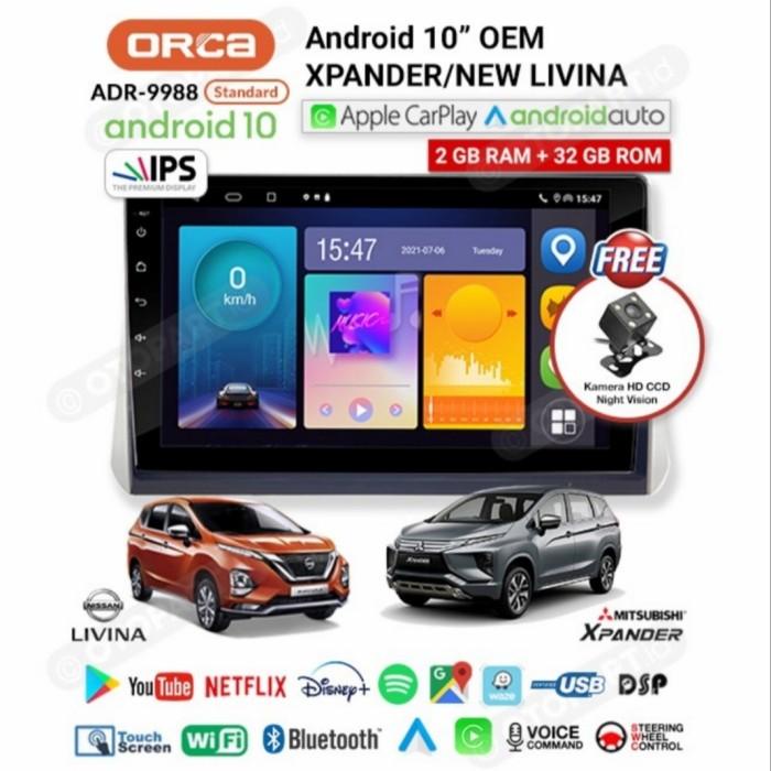 Tv Mobil Oem Head Unit Mitsubishi Xpander Oem Xpander Orca Rc-8887