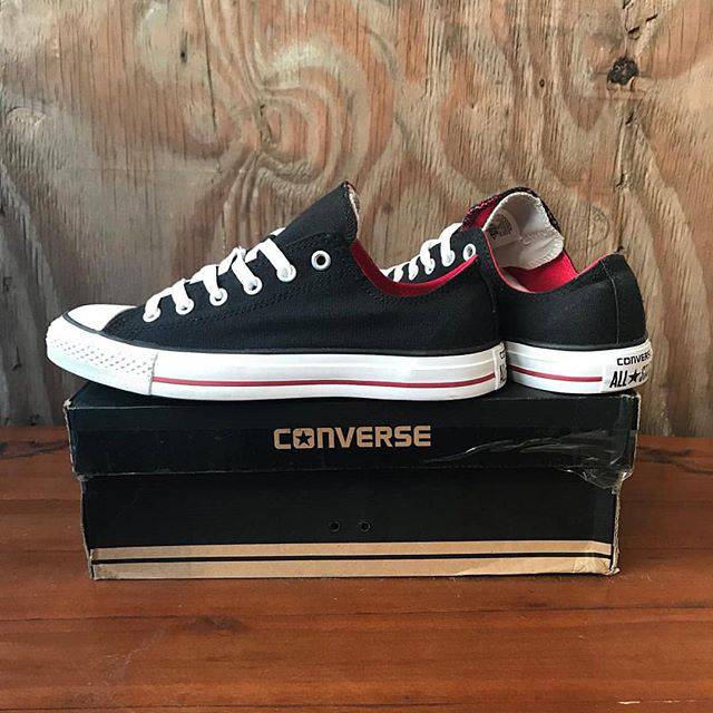 converse ox red