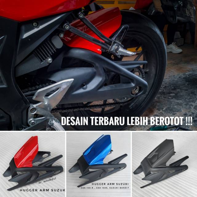 Hugger Arm Hugger Cover Arm Suzuki GSX 150 R GSX 150 S SUZUKI BANDIT SATRIA FU NEW COVER ARM GSX150 