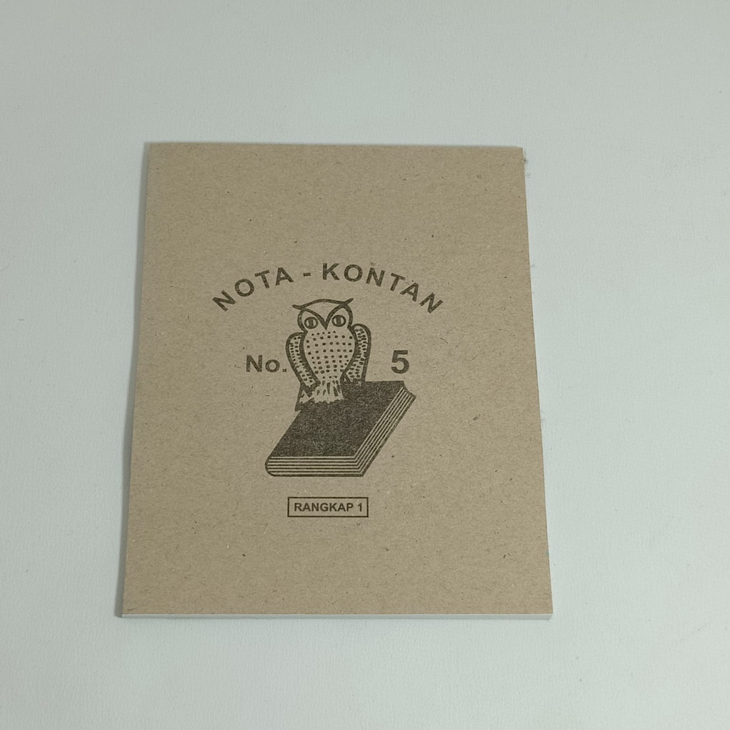 

Nota Kontan 1 Rangkap No.5 - Kwitansi Data Belanja