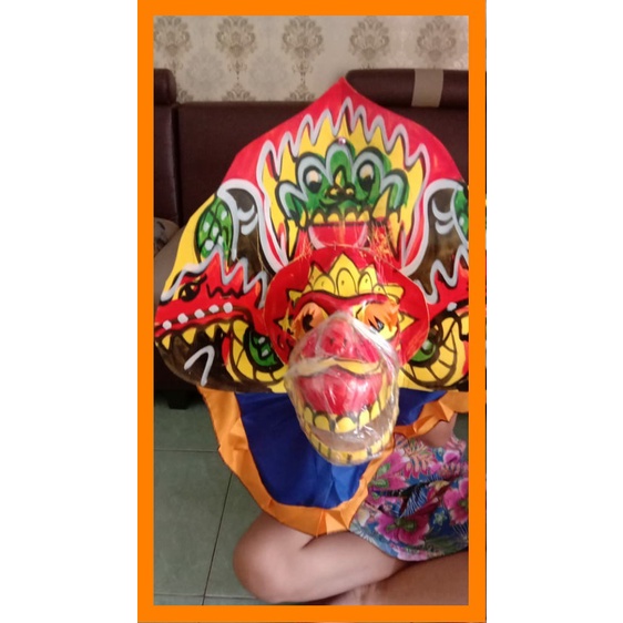 Barongan anak2 umur 10 - barongan anak2 umur 10 barongan devil 1 set dewasa pecut bopo entul baronga