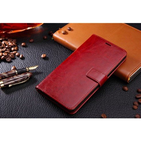 Wallet Case Samsung J7 Prime Flip Case Premium Leather