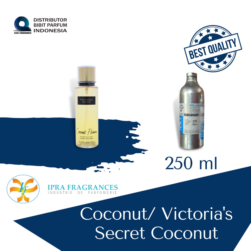 BIBIT PARFUM COCONUT/ VICTORIA'S SECRET COCONUT PASSION UKURAN 250 ML BY IPRA FRAGRANCE