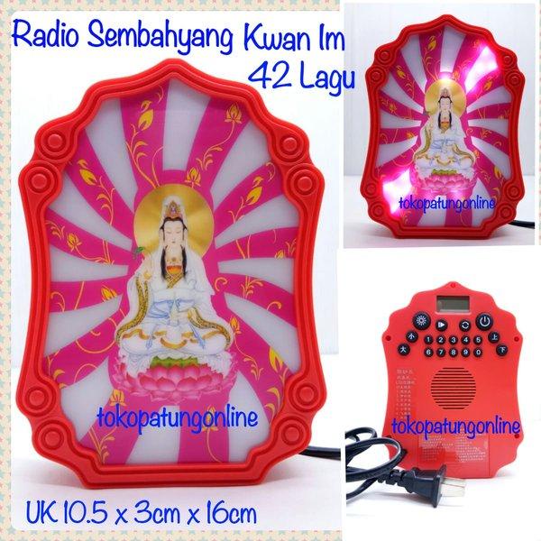 Big Sale Radio Tape Sembahyang Merah Kwan Im 42 Lagu Hebat