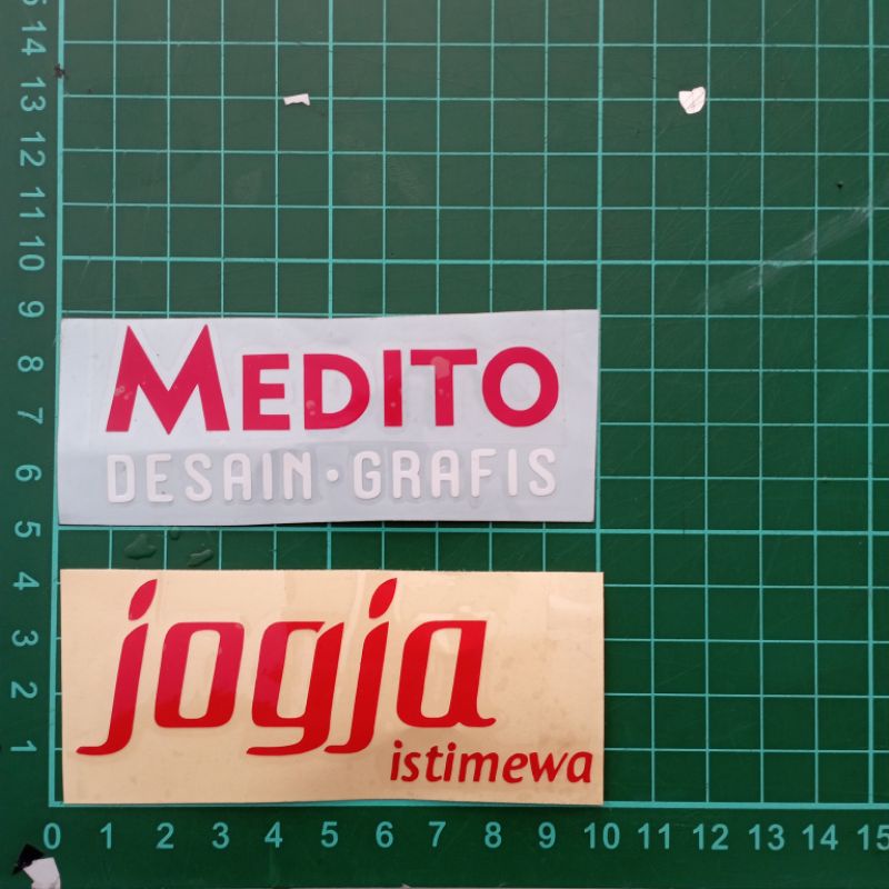 Sticker Cutting Logo Jogja Istimewa