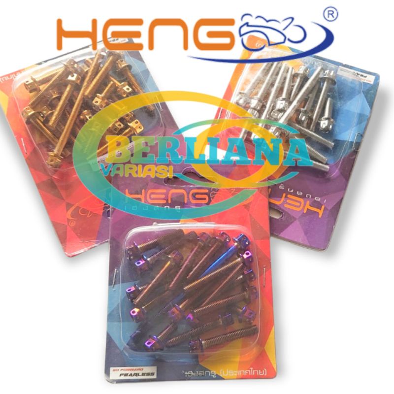 Set baut probolt cvt vario 125 cvt vario 150 cvt original heng baut cvt baut variasi baut heng baut 