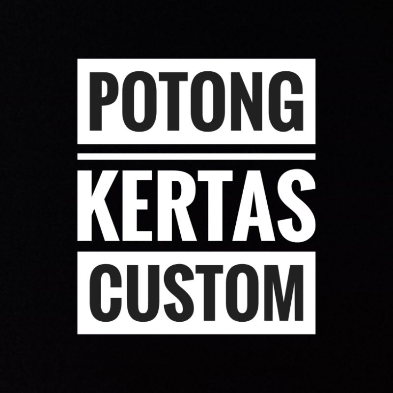 

1 X Biaya Potong Kertas