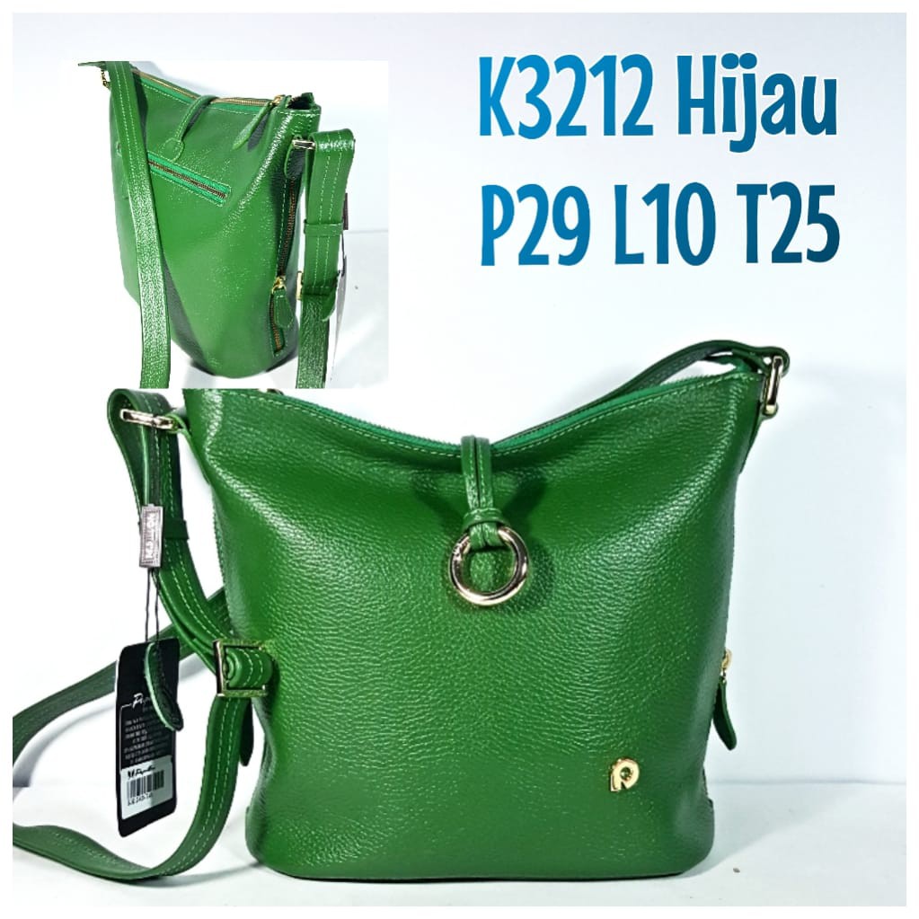Tas Kulit Papillon Original K3212 Hijau