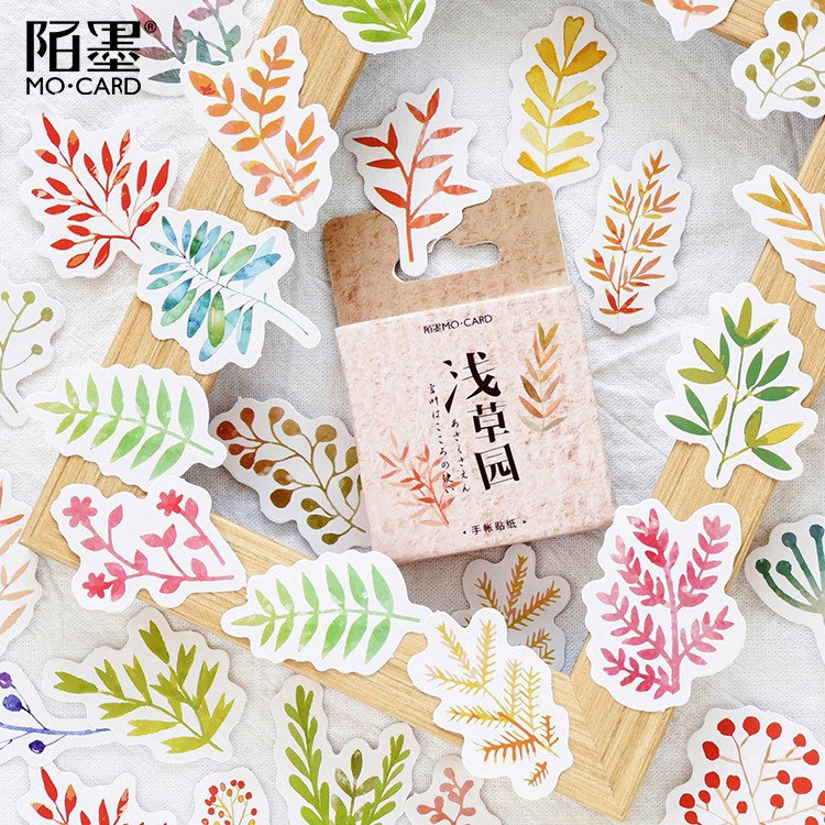 

45Pcs Stiker foggy Forest DIY untuk Dekorasi Scrapbook