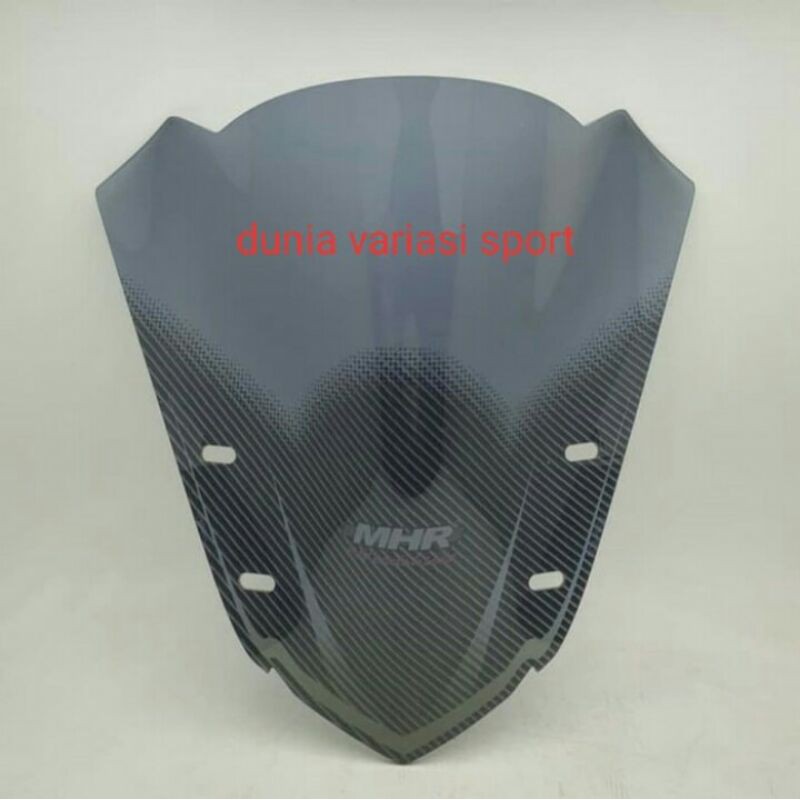 WINSHIELD/VISOR/WINSIL YAMAHA AEROX 155 CARBON HITAM MHR