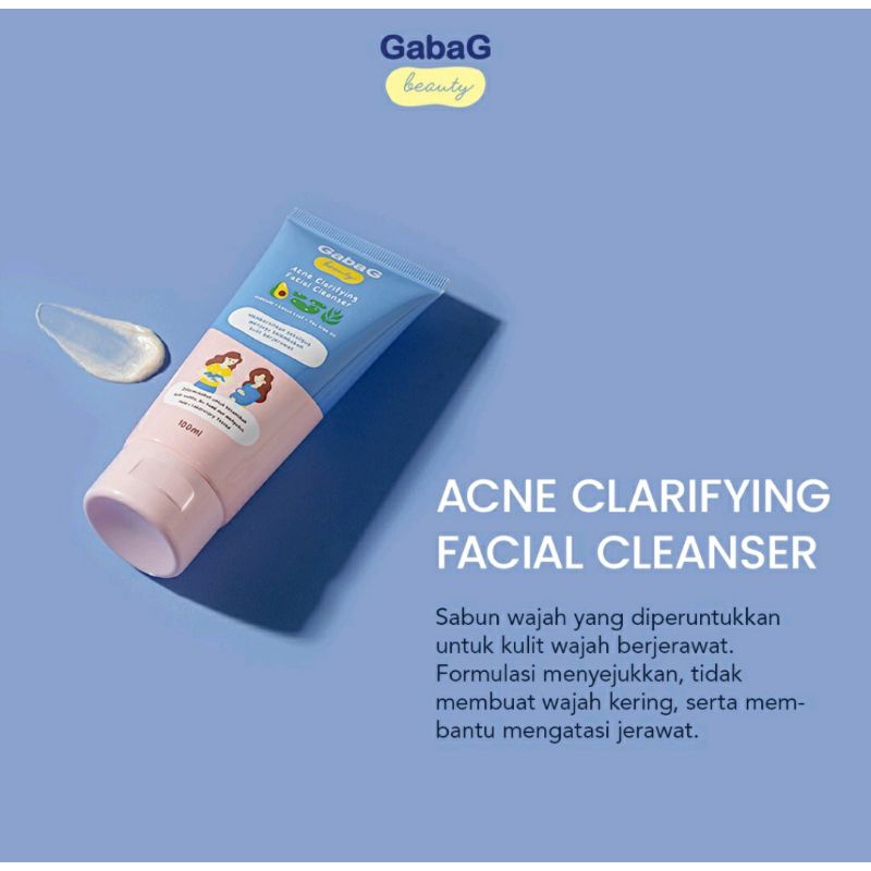 Gabag Beauty Acne Clarifying Facial Cleanser 100ml