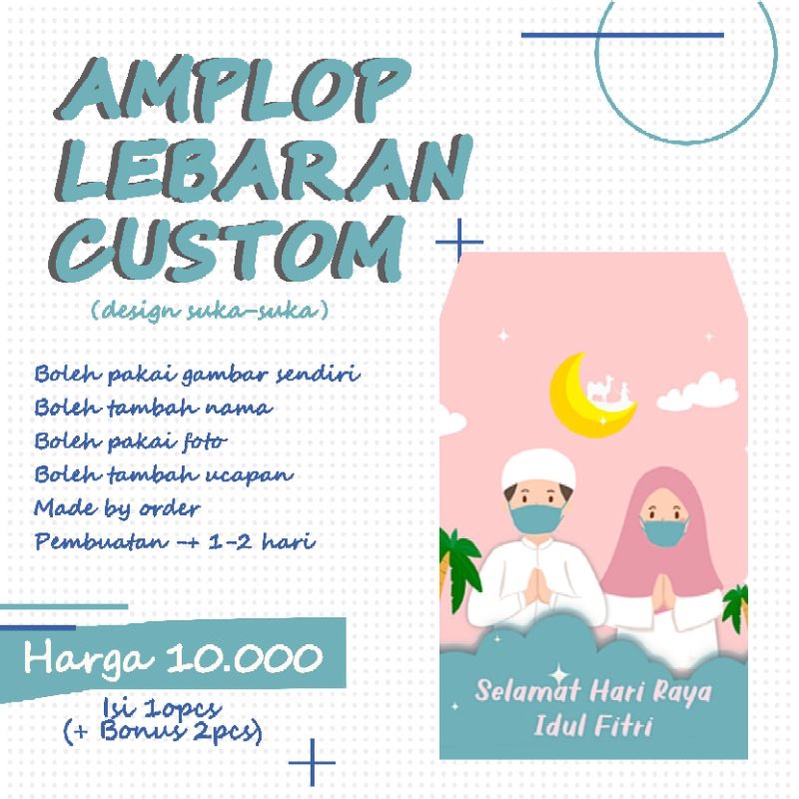 

Amplop Lebaran Lucu Banget Bisa Custom