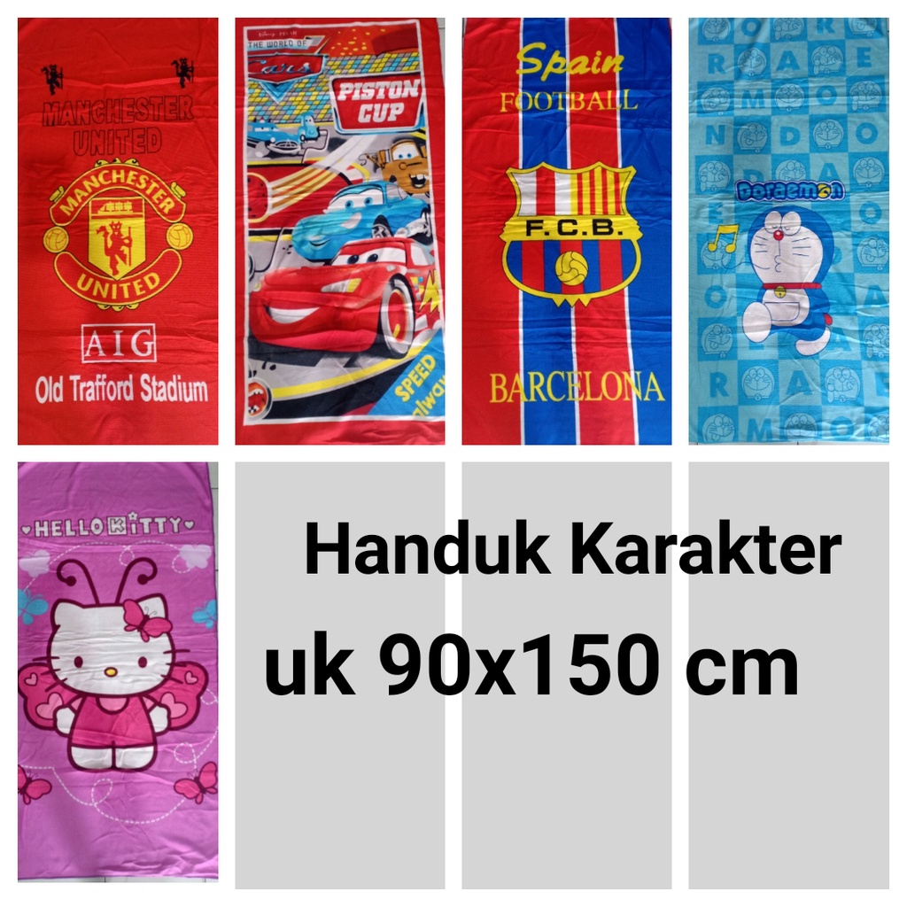HANDUK KARAKTER DORAEMON asepjayaperabot