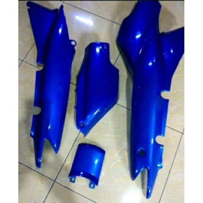 paket cover body supra x lama warna biru