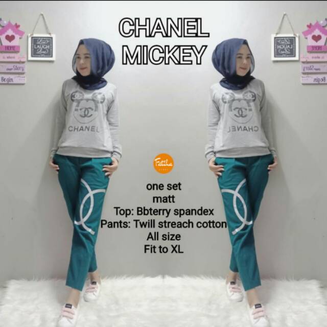 Chanel mickey dan Vintage