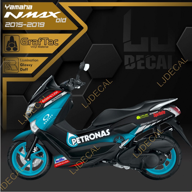 Decal Nmax Old dan New GP PETRONAS
