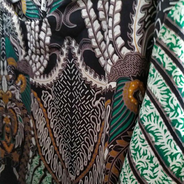 Terlaris Serut Genes Jelita Tunic Navbor Yelbor Whitbor Creambor Tunik Batik Modern Hrb030 Dolbi