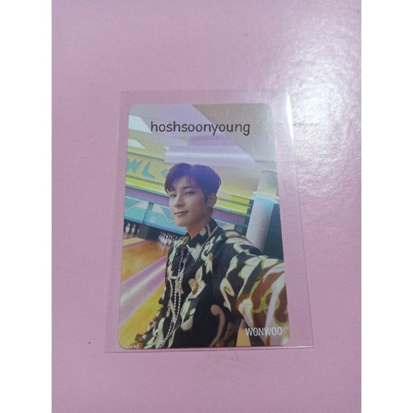 (BOOKED) PC Photocard HMV Semicolon Wonwoo Seventeen