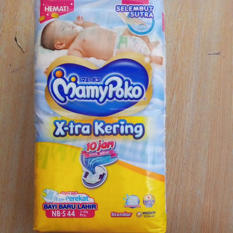 Pampers mamy Poko NB S 44
