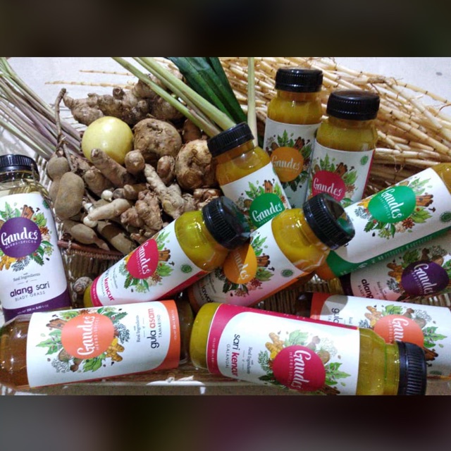 

Gandes minuman tradisional jamu