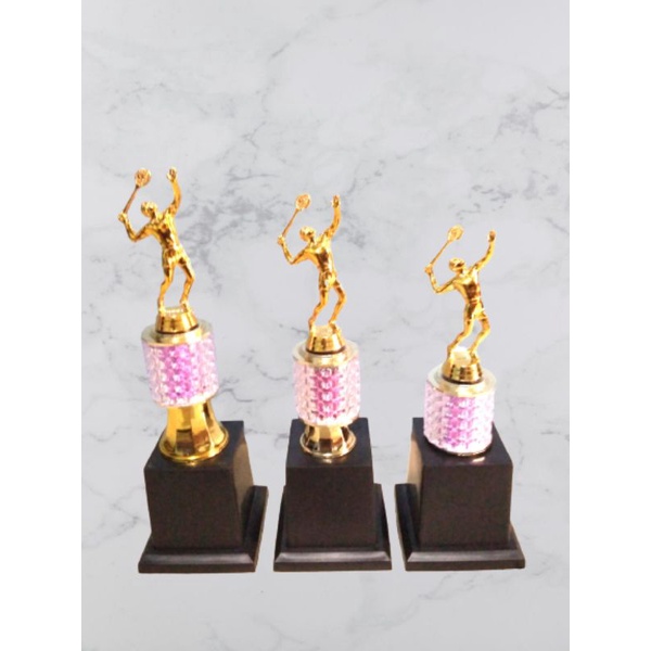 PIALA SET123 BADMINTON TABUNG