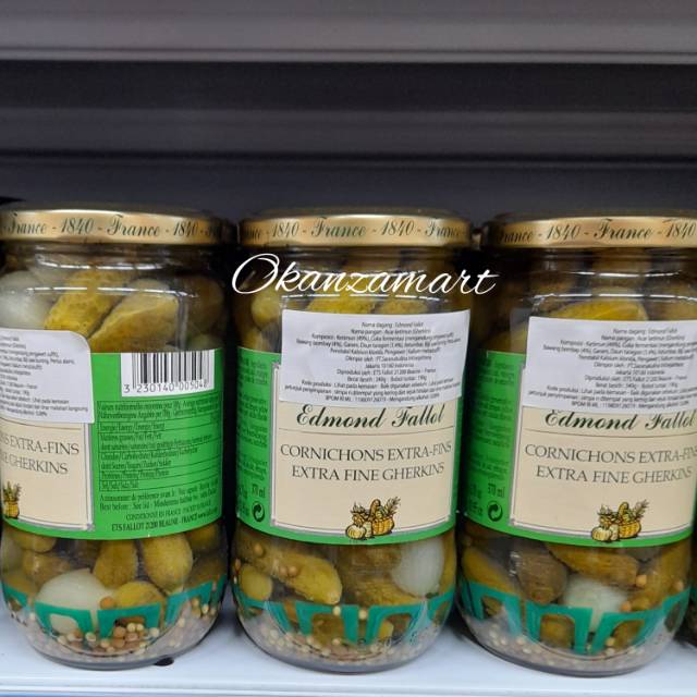 

Edmont Fallot Gherkins 340gr