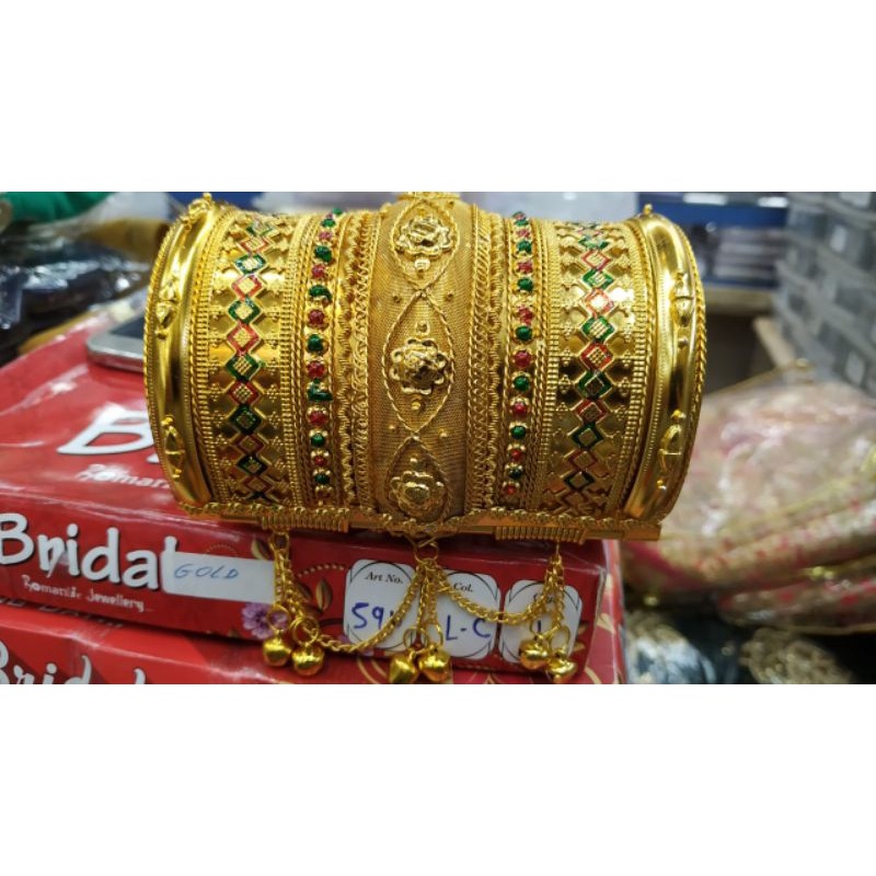 Gelang set ala India/fashion gelang ala India/aksesoris gelang ala India/Accoris penganten