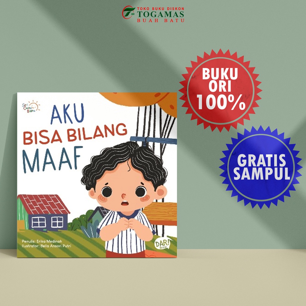 KUMPULAN SERI CERITA BALITA (SCB) AKU BISA BILANG MAAF (BOARDBOOK) (HC)-MAAF