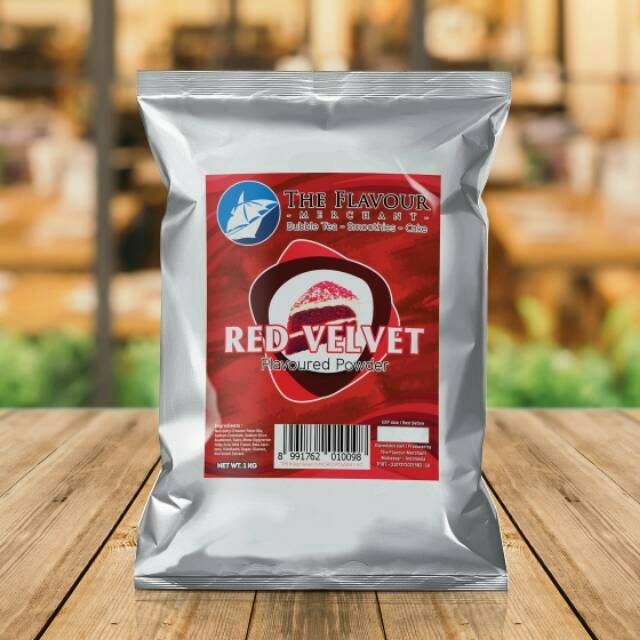 

MAKASSAR Red Velvet Powder - Red Velvet FM Flavoured Powder 1kg