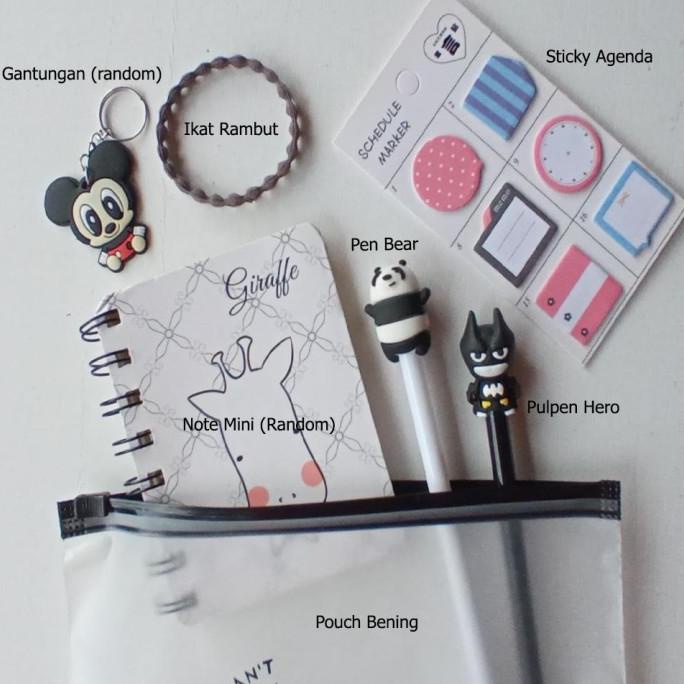 

PAKET ALAT TULIS SEKOLAH 7IN1 / ALAT TULIS SET / STATIONERY SET FANCY
