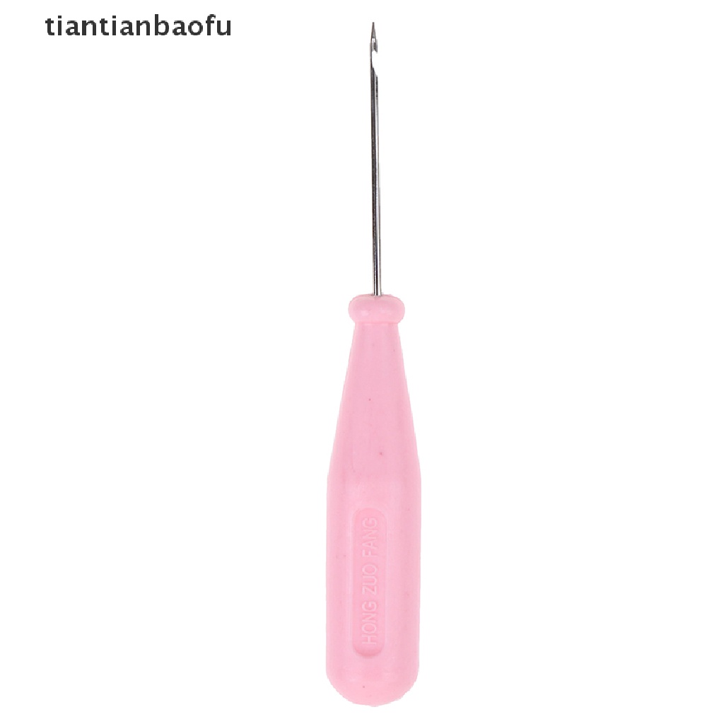 [tiantianbaofu] Steel Stitcher Sewing Awl Shoes Hole Hook DIY Leather Tool Shoe Repair Needles Boutique