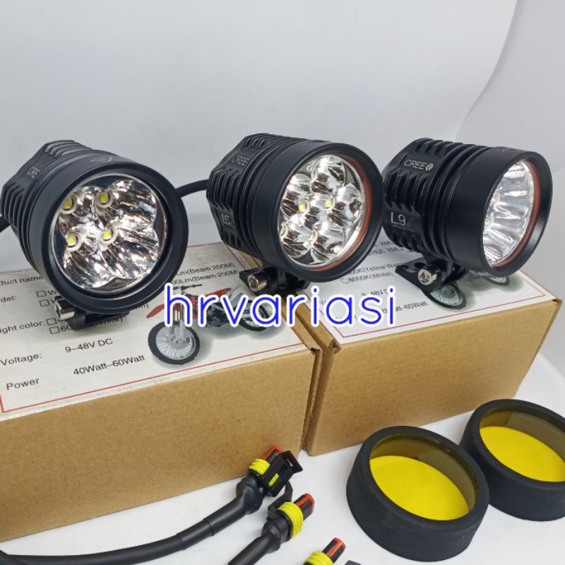 Lampu tembak led cree l4x-l6x-l9x NMax.XMax.Adv