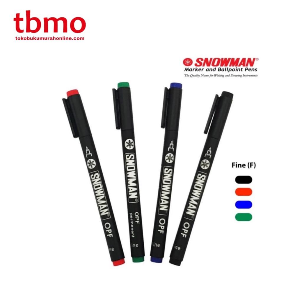 

SPIDOL OHP MARKER FINE SNOWMAN / SPIDOL PERMANENT