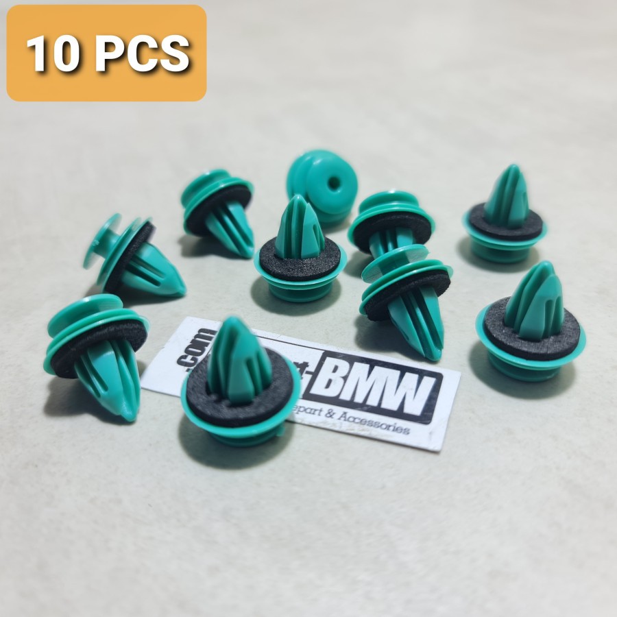 Paket 10 pcs klip Pengunci Doortrim BMW E46 E39 E90 E60 F10 X3 X5