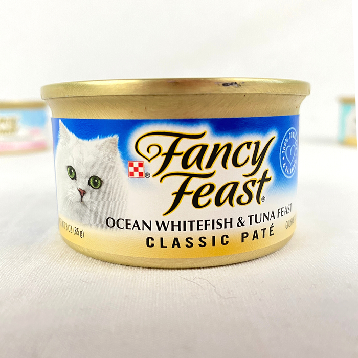 

FANCY FEAST Makanan Kucing Ocean Whitefish and Tuna Classic Can 85gr