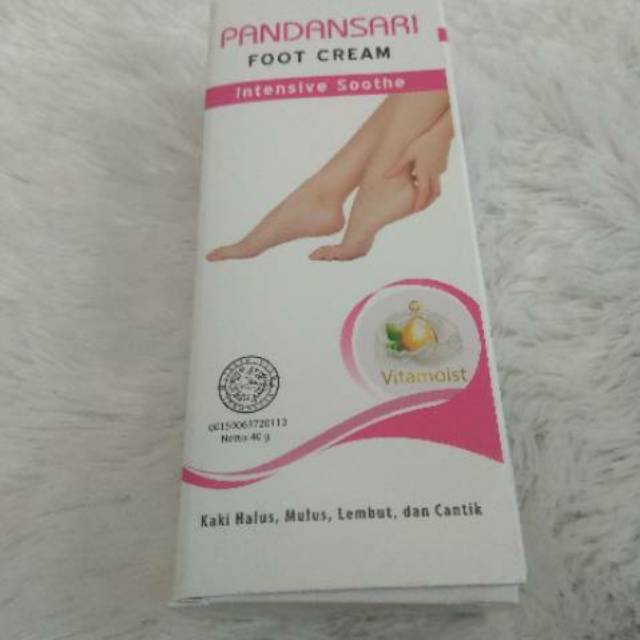 Pandansari Purbasari foot cream