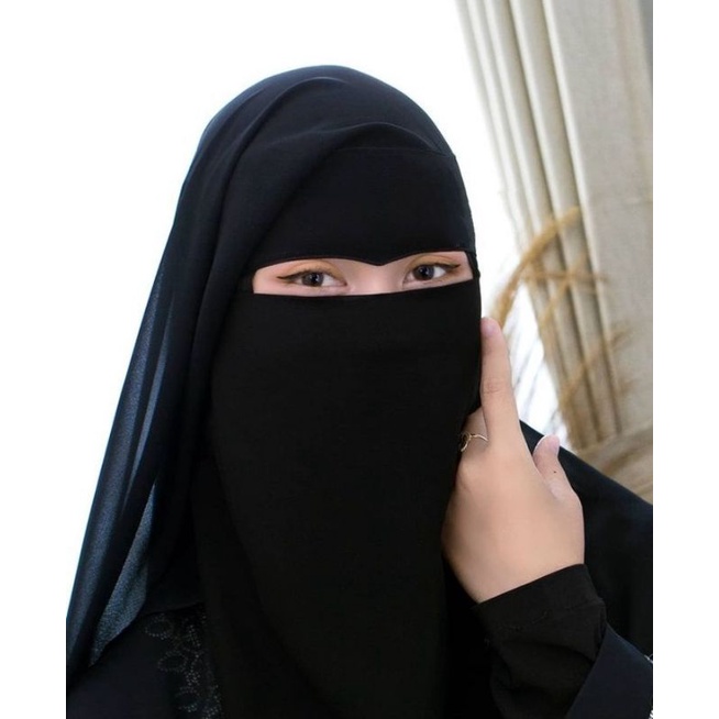 CADAR NIQAB ELANG LONG YAMAN RAMPEL QUALITY PREMIUM