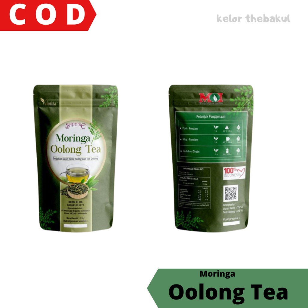 

READY STOK SHAPIRE MORINGA OOLONG TEA - MINUMAN TEH KELOR BERKUALITAS