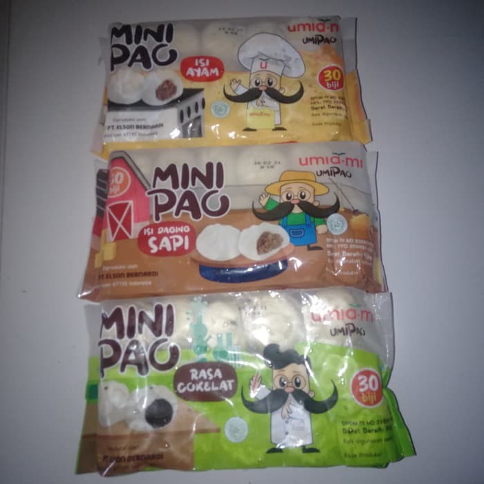 

Umiami mini pao coklat 30s