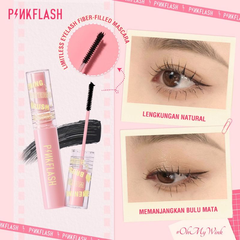 PinkFlash Lengthening Waterproof Micro MASCARA