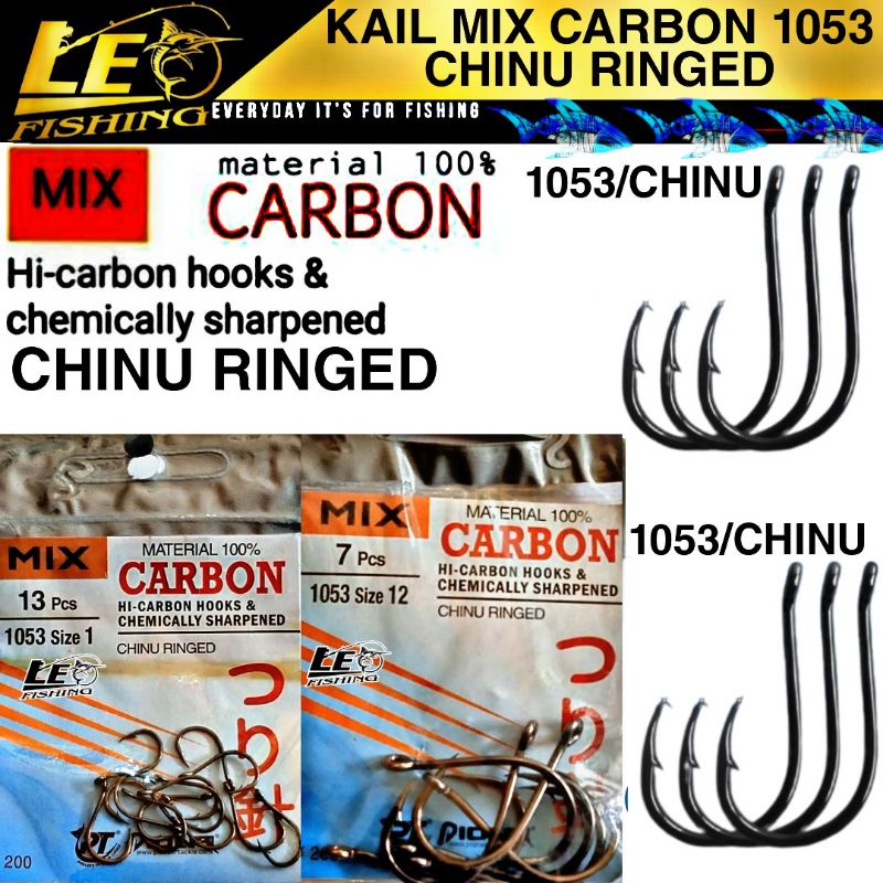 KAIL PANCING PIONER MIX CARBON 1053 CHINU SIZE 1 2 3 4 5 6 7 8 9 10 11 12