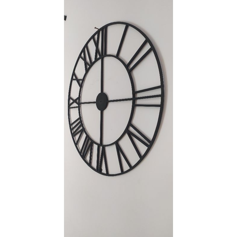 JAM DINDING BESI ROMAWI JUMBO  80 CM