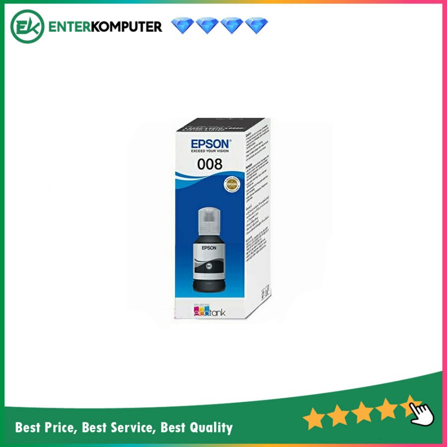 Tinta Epson 008 Black For L5150/L5160