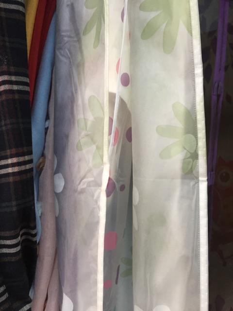 [ Mall Elora ] [size 60x130cm ] Cover Baju Cloth Cover Bahan Peva Cover Pakaian Large