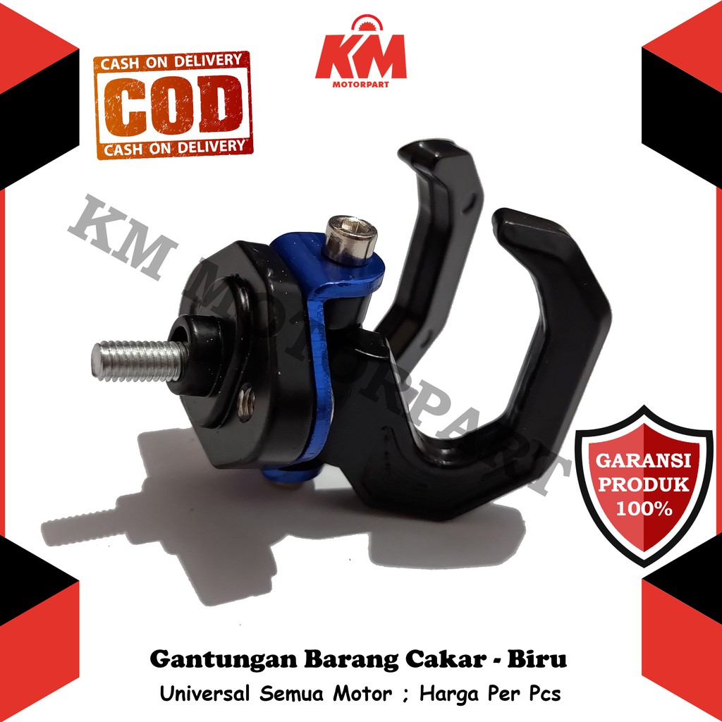 Gantungan Barang Motor 2 Cakar Variasi Universal Motor Beat Mio Vario PCX NMax Scoopy Aerox Lexi DLL